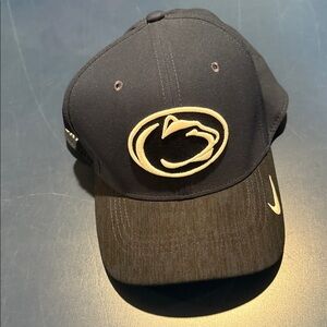 Nike Black Cap with Cream Logo